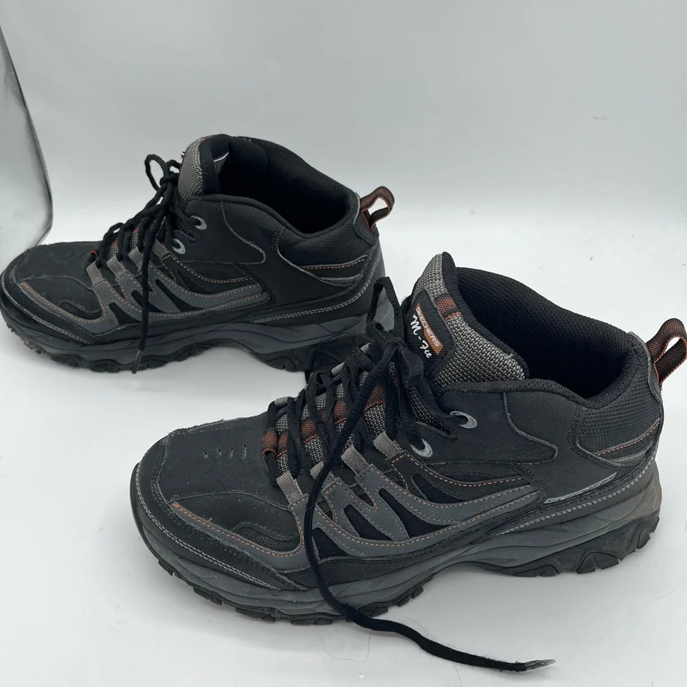 Skechers Men's Black M Fit Afterburn Hiking Boots - Picture 3 of 7